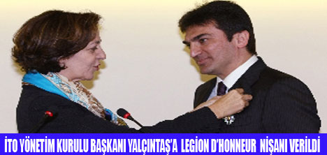 MURAT YALÇINTAŞA LEGİON DHONNEUR