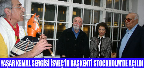 İSVEÇTE YAŞAR KEMAL SERGİSİ AÇILDI