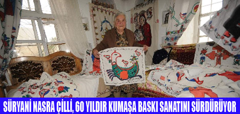 60 YILDIR KUMAŞA BASKI YAPIYOR