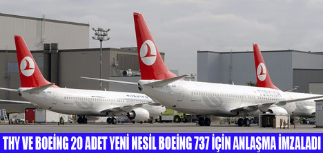 THY'YE 20 YENİ NESİL BOEİNG