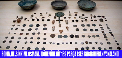 OSMANLI ESERLERİ KARGO İLE KAÇIRILDI