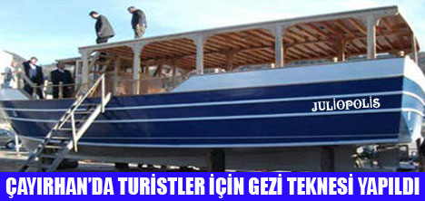 JULİOPOLİS TURİSTLERİ GEZDİRECEK