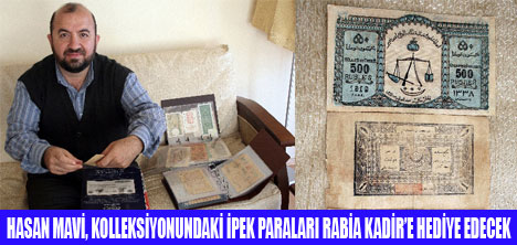 İPEK PARALAR RABİA KADİRE VERİLECEK