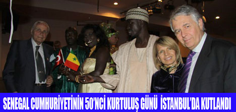 SENEGAL CUMHURİYETİNİN 50' NCİ KURTULUŞ GÜNÜ KUTLANDI