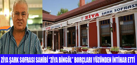 ZİYA BİNGÖL İNTİHAR ETTİ