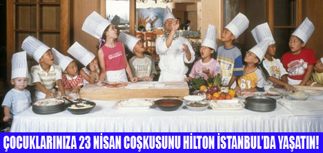 HİLTONDA ÇOCUKLARA ÖZEL ETKİNLİK