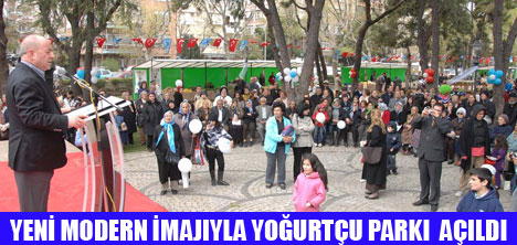 YOĞURTÇU PARKI AÇILDI