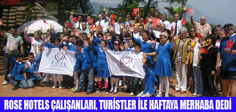 KEMER'DE TURİZM HAFTASI KUTLAMASI