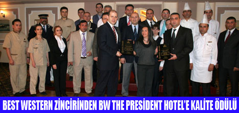 BW THE PRESİDENT HOTELE TAM PUAN