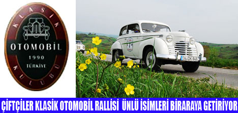 KLASİK OTOMBİL RALLİSİ BAŞLIYOR