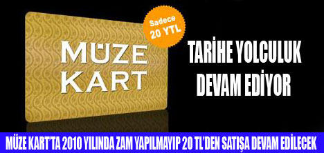 1. 300 BİN KİŞİ MÜZE KART KULLANIYOR