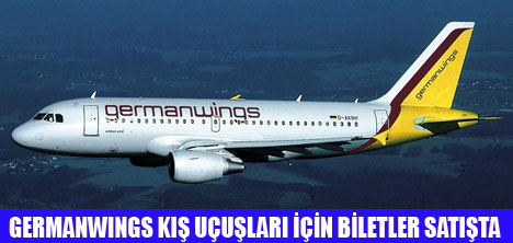 GERMANWINGSTEN KIŞ FIRSATI