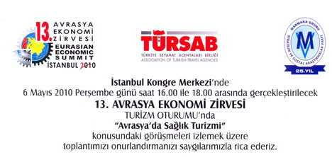 MGV 13. AVRASYA EKONOMİ ZİRVESİ