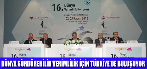 DÜNYA VERİMLİLİK KONGRESİ TÜRKİYEDE