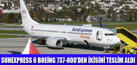 SUNEXPRESS FİLOSUNU 23  UÇAĞA ÇIKARDI