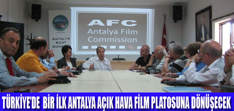 ANTALYA FİLM KOMİSYAONUNDAN BİR İLK