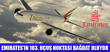 EMIRATES IRAKA UÇUYOR