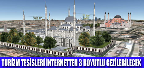 TURİZM TESİSLERİ 3 BOYUTLU İZLENECEK