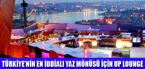 UP LOUNGE'İN LEZZİZ MÖNÜSÜ