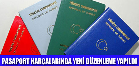 PASAPORT HARÇLARINDA İNDİRİM