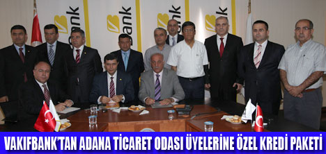 VAKIFBANKTAN ADANAYA KREDİ