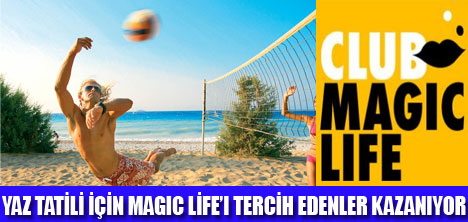 VOLEYBOLUN STARLARI MAGIC LİFEDE