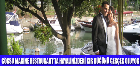 HAYALİNİZDEKİ DÜĞÜN GÖKSU MARİNDE