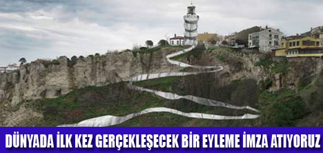 ŞİLE FENERİNİ ŞİLE BEZİ İLE GİYDİRİYORUZ