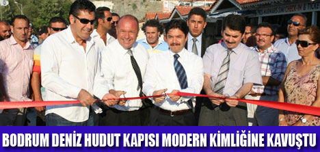 BODRUM GÜMRÜK SAHASI AÇILDI