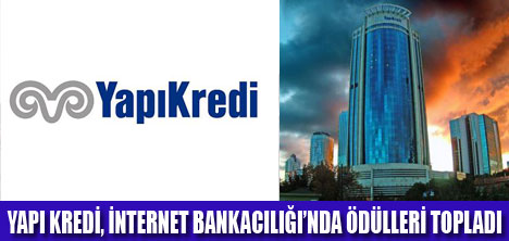 YAPI KREDİ ÖDÜLE DOYMUYOR