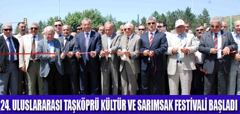 SARIMSAK FESTİVALİ START ALDI