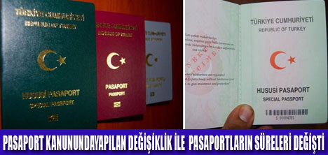 5 YILLIK PASAPORTLAR 10 YILA UZATILDI