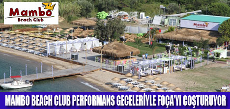 MAMBO BEACH CLUB SİZİ BEKLİYOR