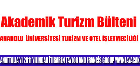 AKADEMİK TURİZ BÜLTENİ YAYINLADI