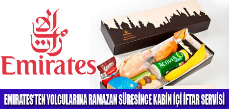 EMIRATESTEN  İFTAR SERVİSİ