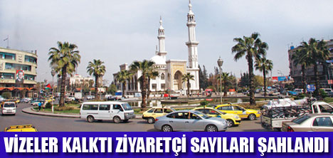 SURİYEYE KARŞILIKLI ZİYARETÇİLER ARTTI