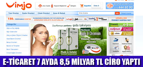 E-TİCARET 5 EVDEN 2SİNE GİRDİ