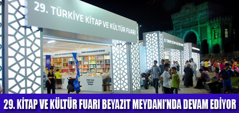 29. KİTAP FUAR'INA ZİYARETÇİ AKINI