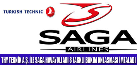 THY, SAGA İLE BAKIM ANLAŞMASI İMZALADI