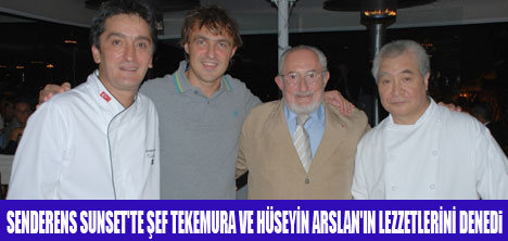 ALAİN SENDERENS SUNSET'TE