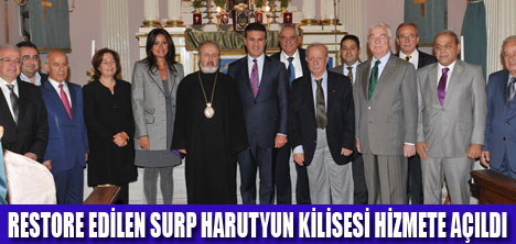 SURP HARUTYUN İBADETE AÇILDI