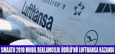 LUFTHANSA İPHONE UYGULAMASINA ÖDÜL