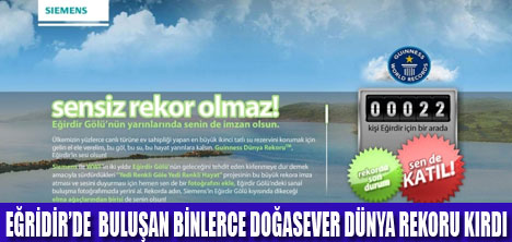 DOĞA İÇİN REKOR KIRILDI