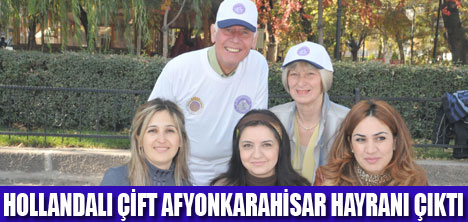 AFYONKARİSAR'A  HAYRAN KALDI