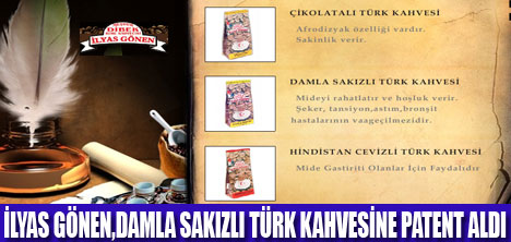 İLYAS USTANIN KAHVESİ TESCİLLENDİ