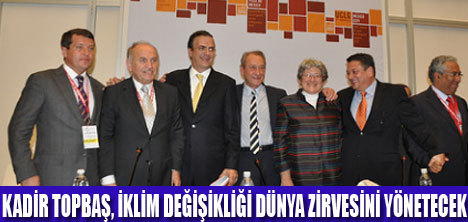 KADİR  TOPBAŞ UCLG BAŞKANI SEÇİLDİ