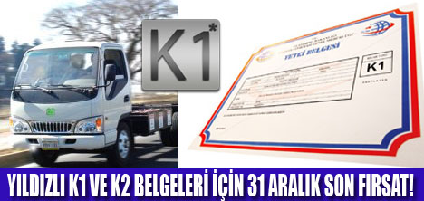 K1 VE K2 BELGELERİNDE KAMPANYA