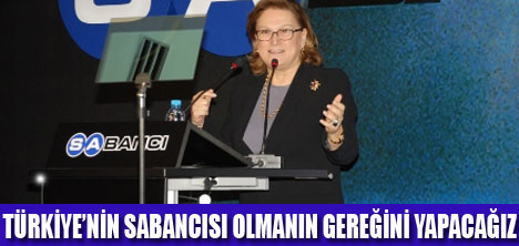 GÜLER SABANCI, 2010 YILI DEĞERLENDİRDİ