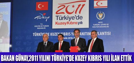 2011 ''TÜRKİYE'DE KUZEY KIBRIS YILI