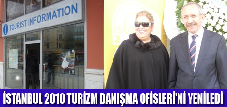 TURİZM DANIŞMA OFİSLERİ YENİLENDİ